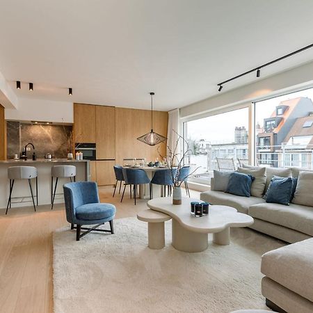 Luxurious Penthouse In The Shopping Street Of Knokke With A Rooftop Terrace Esterno foto