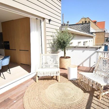 Luxurious Penthouse In The Shopping Street Of Knokke With A Rooftop Terrace Esterno foto