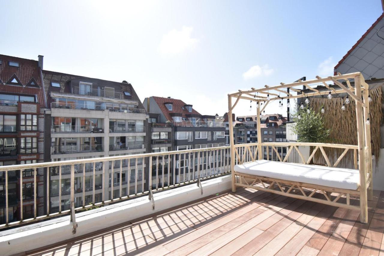 Luxurious Penthouse In The Shopping Street Of Knokke With A Rooftop Terrace Esterno foto