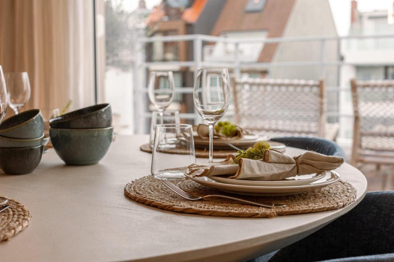 Luxurious Penthouse In The Shopping Street Of Knokke With A Rooftop Terrace Esterno foto